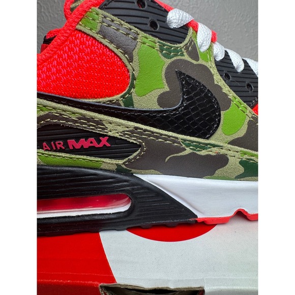 Nike Air Max 90 SP Infrared Camo CW6024 600 Men's Size 7 - Picture 5 of 12